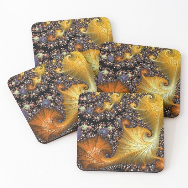 Item preview, Golden Fractal Fun designed and sold by Elisabeth Lucas.