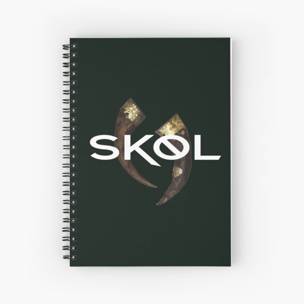 Vikings Skol Spiral Notebook