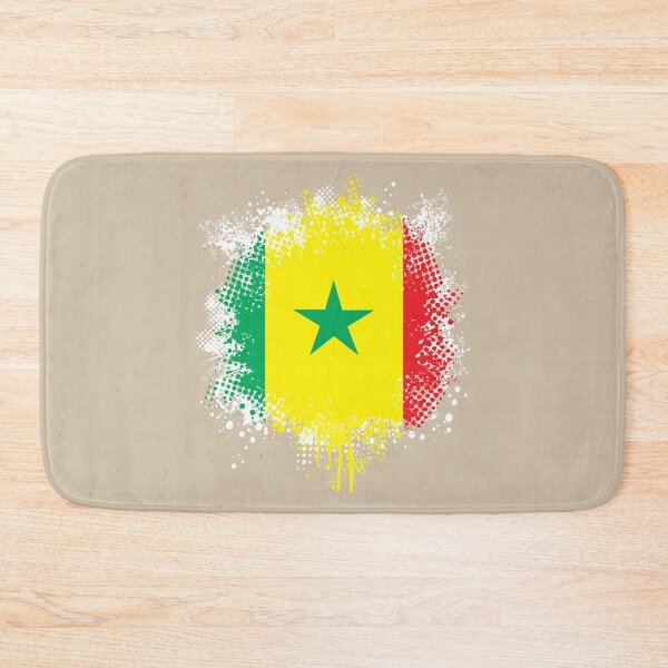 Item preview, Flag of Senegal - Splat designed and sold by pixelinga.