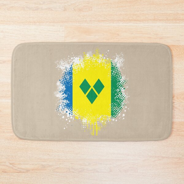 Item preview, Flag of Saint Vincent and the Grenadines - Splat designed and sold by pixelinga.