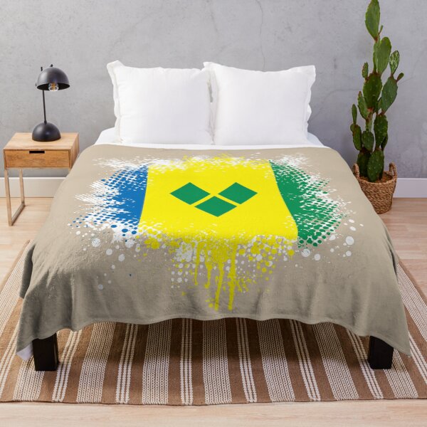 Item preview, Flag of Saint Vincent and the Grenadines - Splat designed and sold by pixelinga.