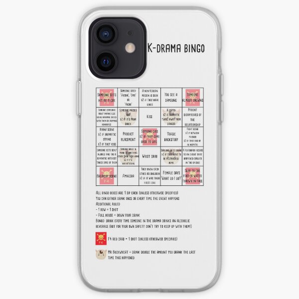 K-drama bingo iPhone Soft Case