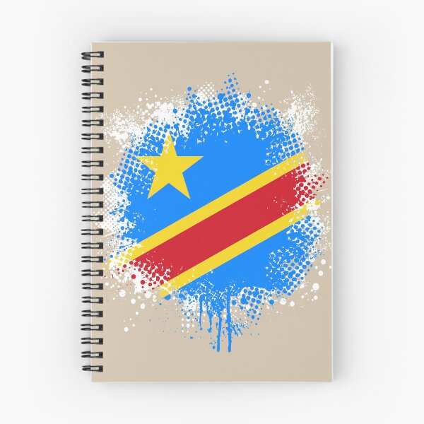 Item preview, Flag of Democratic Republic of the Congo - Splat designed and sold by pixelinga.