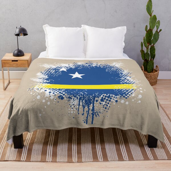 Item preview, Flag of Curaçao - Splat designed and sold by pixelinga.