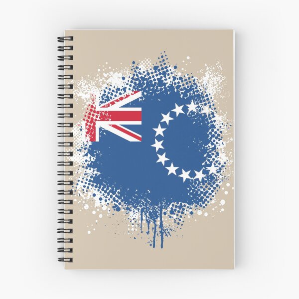 Item preview, Flag of Cook Islands - Splat designed and sold by pixelinga.