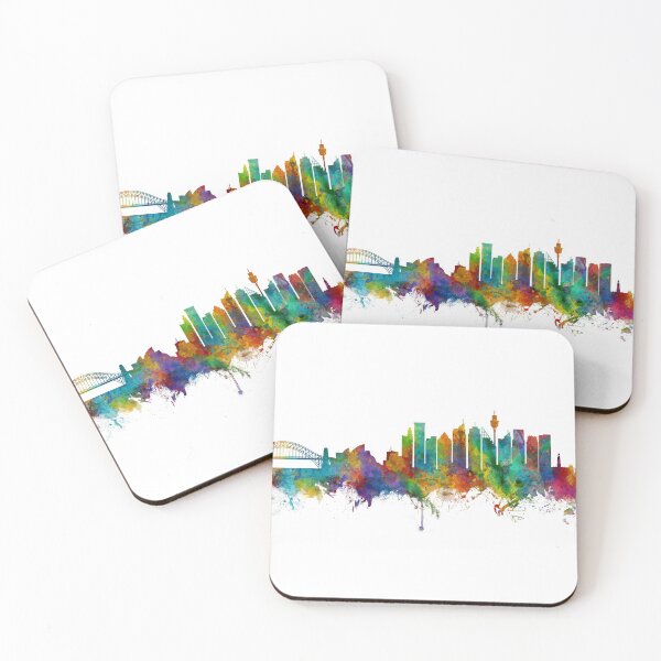 Item preview, Sydney Australia Skyline designed and sold by ArtPrints.