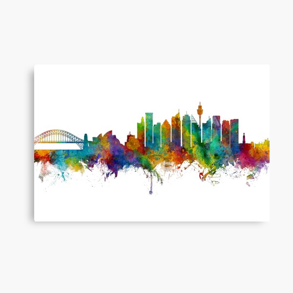 Item preview, Sydney Australia Skyline designed and sold by ArtPrints.