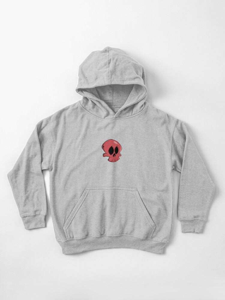 red skull hoodie