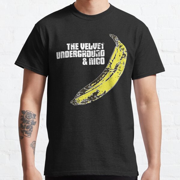 Velvet Underground 70s 1970s Retro Vintage Distressed Mask Classic T-Shirt