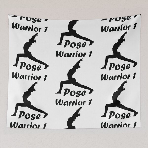 Item preview, Yoga Pose Warrior One designed and sold by SadSacDesigns.