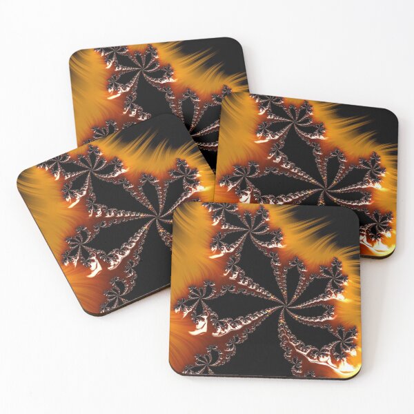 Item preview, Golden Fractal Tree designed and sold by Elisabeth Lucas.