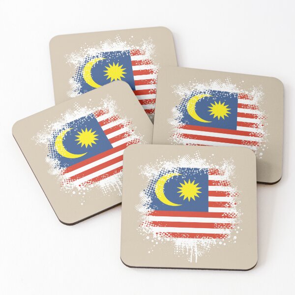 Artikelvorschau, Flag of Malaysia - Splat entworfen und verkauft von pixelinga.