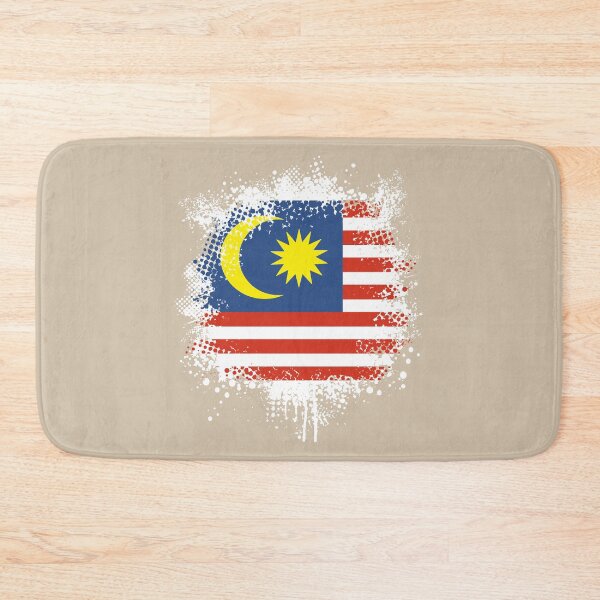 Item preview, Flag of Malaysia - Splat designed and sold by pixelinga.