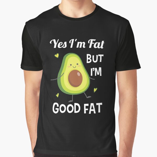 Artikel-Vorschau von Lustige niedliche Avocado Ja bin ich fett, aber ich bin gutes fettes gesundes Geschenk, designt und verkauft von Creative Angel Art.