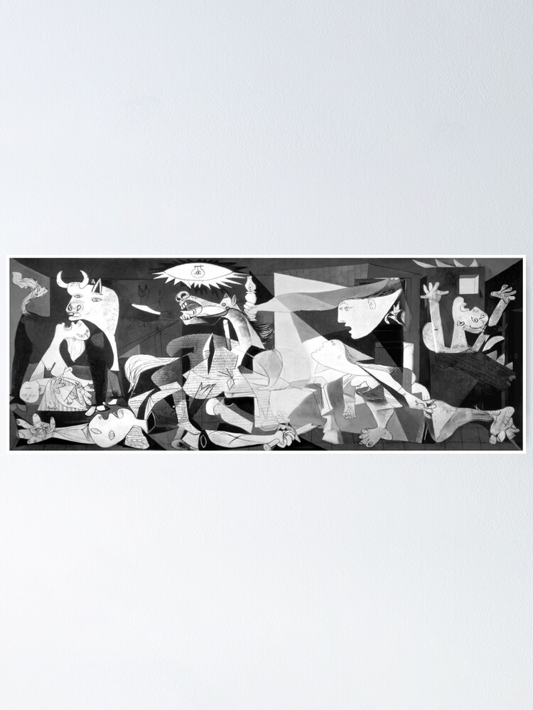 Guernica Pablo Picasso Canvas Picture Print Wall Art Free Fast Delivery