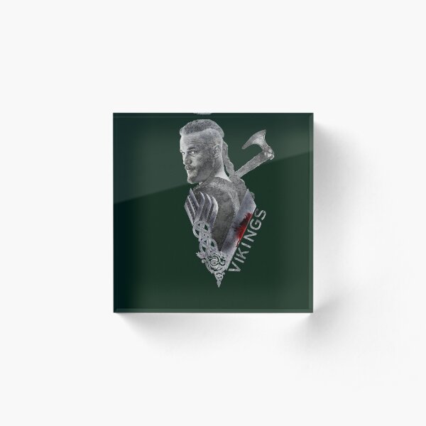 Vikings - Ragnar Lothbrok Acrylic Block