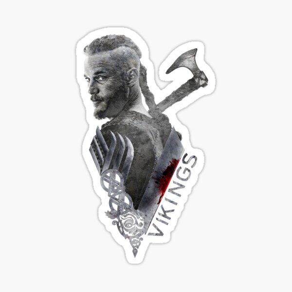 Vikings - Ragnar Lothbrok Sticker