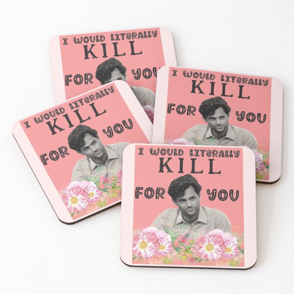 Item preview, Funny I would kill for you glass box Joe Goldberg Netflix you series fan penn badgley designed and sold by tiffanator606.