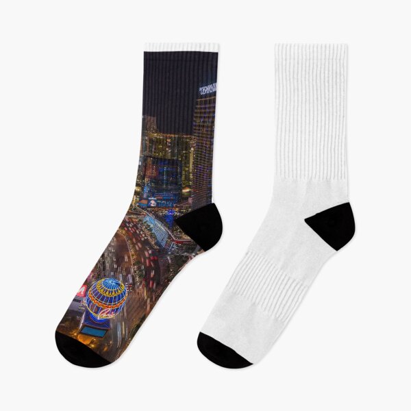 Item preview, Las Vegas at night, view from the Eiffel Tower, The Paris Hotel designed and sold by Jiri Hofman.