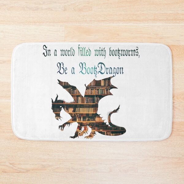 Item preview, be a bookdragon no background designed and sold by obsedian-dream.