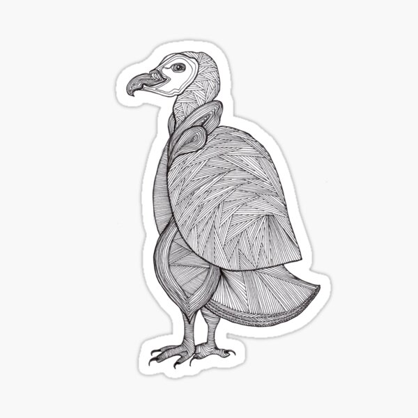 Das ist ein Pinguin - Geier -oder eben ein ähnlicher Vogel ;) Sticker