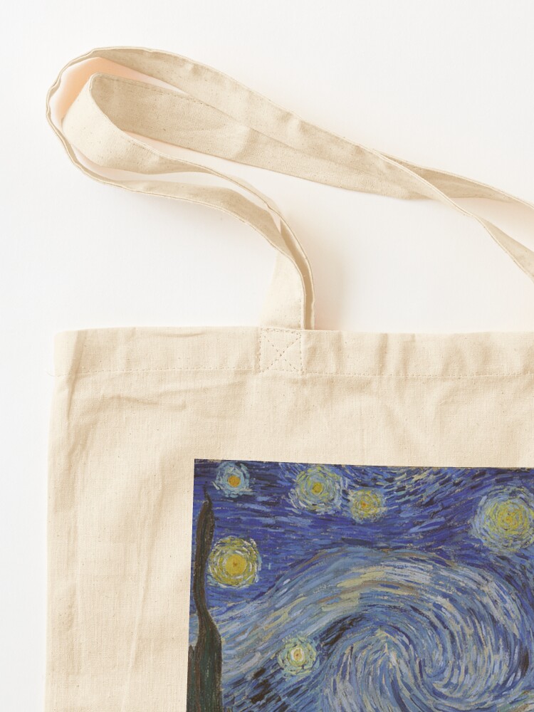 The Starry Night, Van Gogh Tote Bag by ncooz