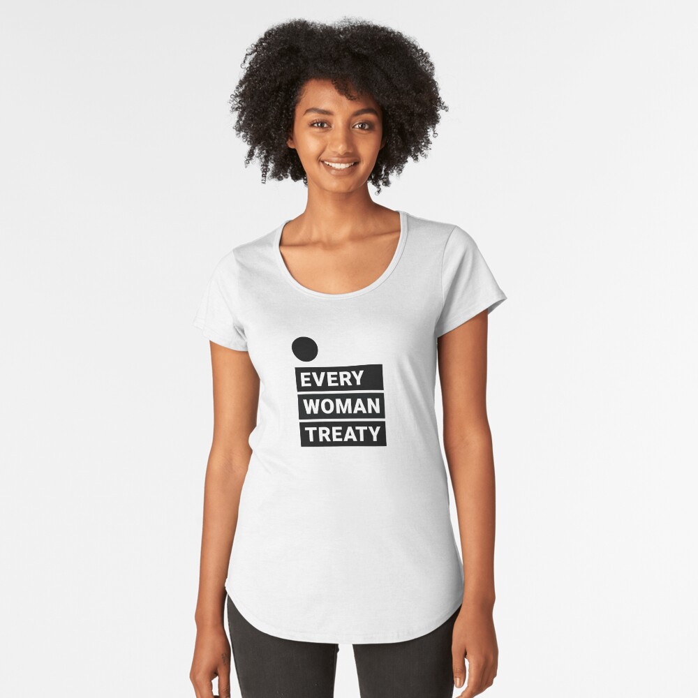 Item preview, Premium Scoop T-Shirt designed and sold by WomanTreaty.