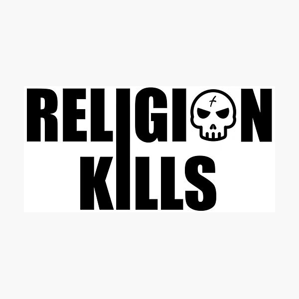 Item preview, Religion kills designed and sold by ErenStream.