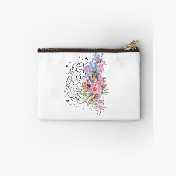 Item preview, Brain anatomy,  watercolor Brain, flowers brain, brain with Flowers designed and sold by Rosaliartbook.