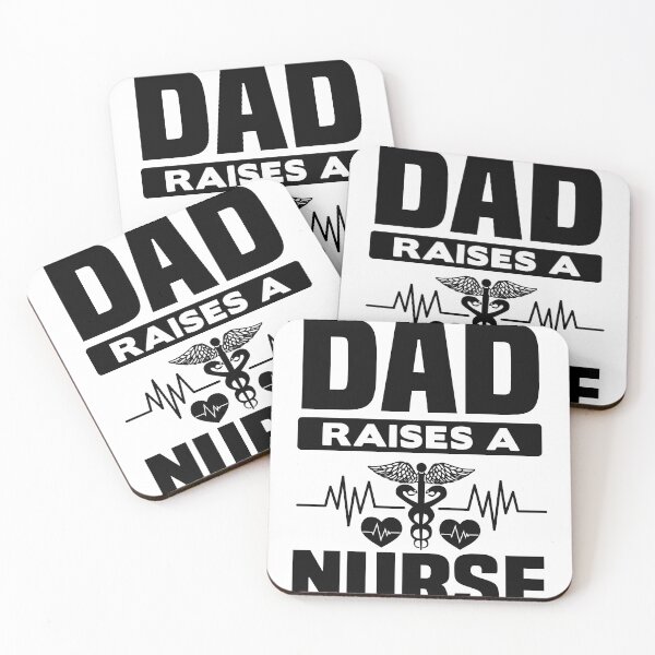 Item preview, Dad Raises a Nurse Father's day gift designed and sold by Blameit97.