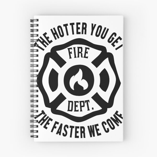 Item preview, Firefighter the hotter you get funny gift designed and sold by Blameit97.