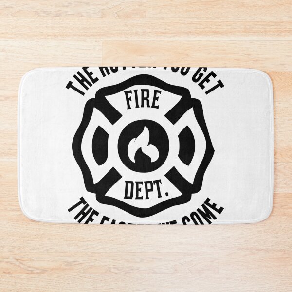 Item preview, Firefighter the hotter you get funny gift designed and sold by Blameit97.