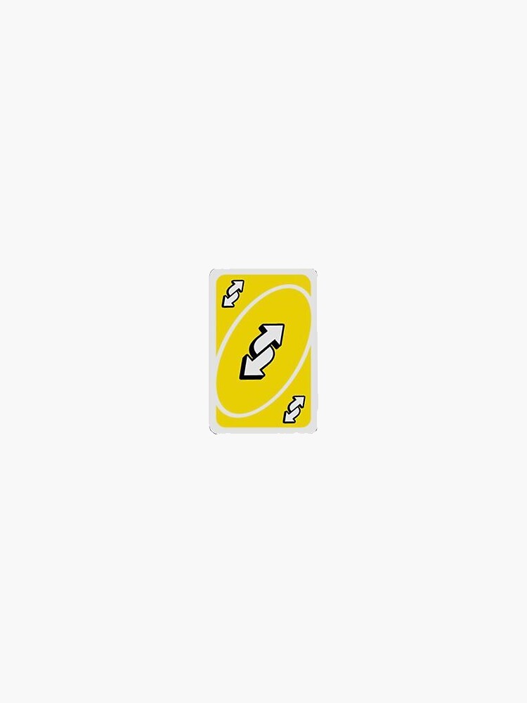 uno reverse card sticker #stickermaking#sticker#fyp