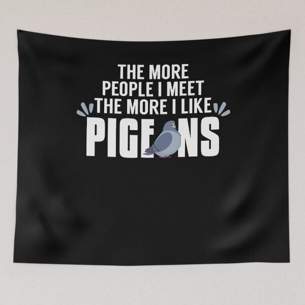 Item preview, Funny More People The More I Like Pigeons Bird Lovers gift designed and sold by Flo991990.