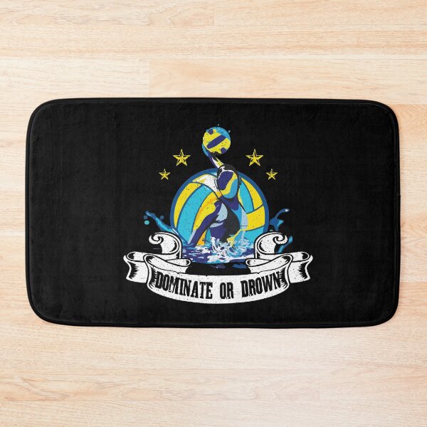 Item preview, Dominate Or Drown - Vintage Retro Water Polo Sports Player Gift designed and sold by Dressed For  Duty.