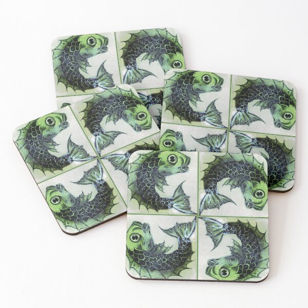 Item preview, William De Morgan Fish designed and sold by JoolyA.