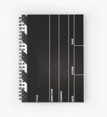 Clapper Board Regisseur Film Film Design Spiralblock