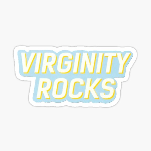 virginity rocks Sticker