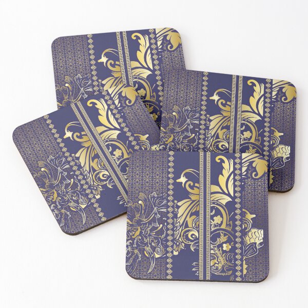 Item preview, All Over Print Luxury Baroque Tranquil Blossom Ornament designed and sold by yez.