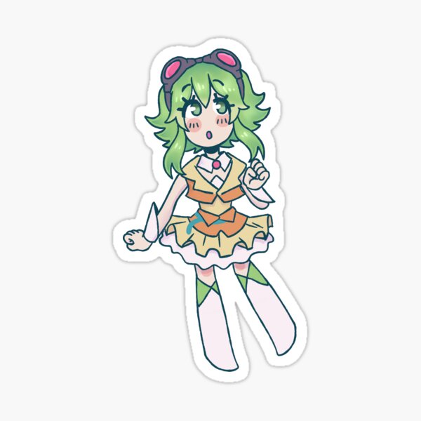 Item preview, GUMI Sticker Vocaloid Sticker designed and sold by rotten-trash.