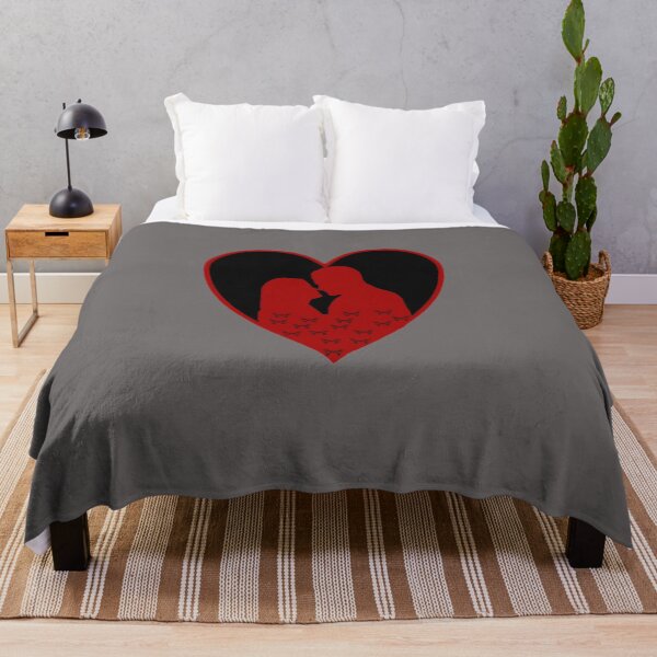 Item preview, Heart lovers couple - butterflies - couple - love designed and sold by kreawusel-bin.