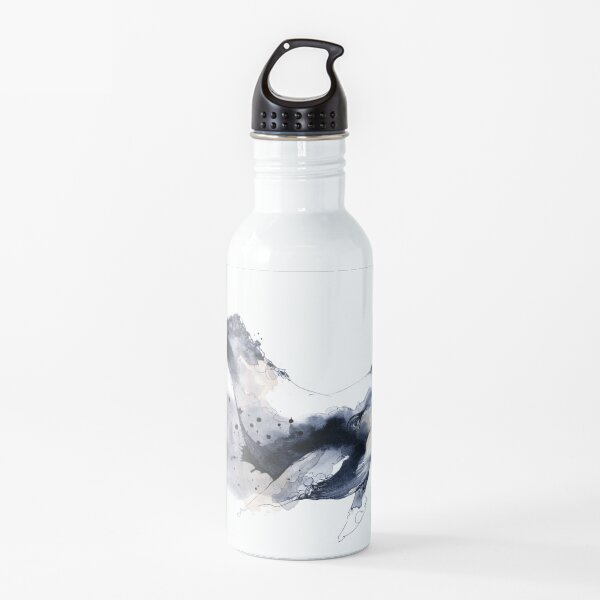 Illustration baleine bleue Gourde