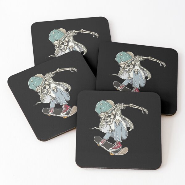Item preview, Dabbing Skeleton - Skating Skateboard Boy Skate Skater Gift designed and sold by Dressed For  Duty.