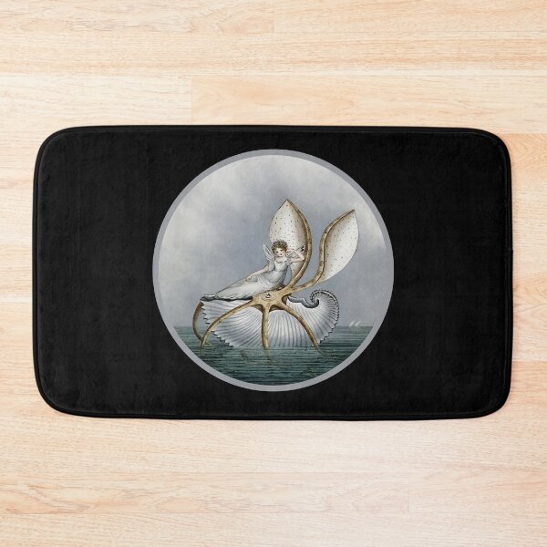 Item preview, Fairy Resting on a Seashell designed and sold by ColorfulMystic.