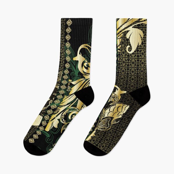 Item preview, All Over Print Luxury Baroque Tranquil Elemental Gold Ornament designed and sold by yez.
