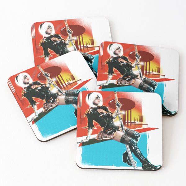 Item preview, 2.B’s fan design designed and sold by Lukeavitch.