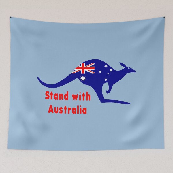 Item preview, 'Stand with Australia' Art on a Mission designed and sold by OriginalArt4ME.