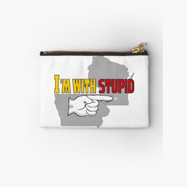 Item preview, I'M WITH STUPID (Iowa) designed and sold by 77Mongo.