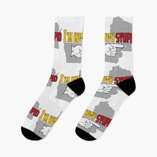 Item preview, I'M WITH STUPID (Iowa) designed and sold by 77Mongo.