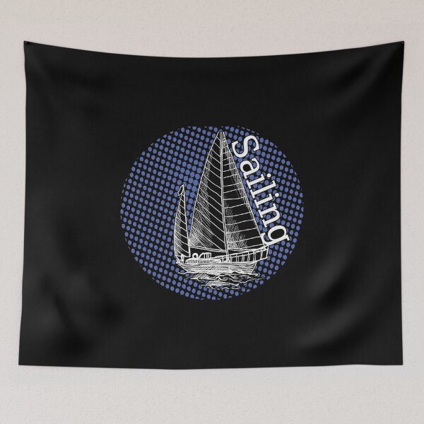 Item preview, sailing sailboat skipper designed and sold by GeschenkDesigns.